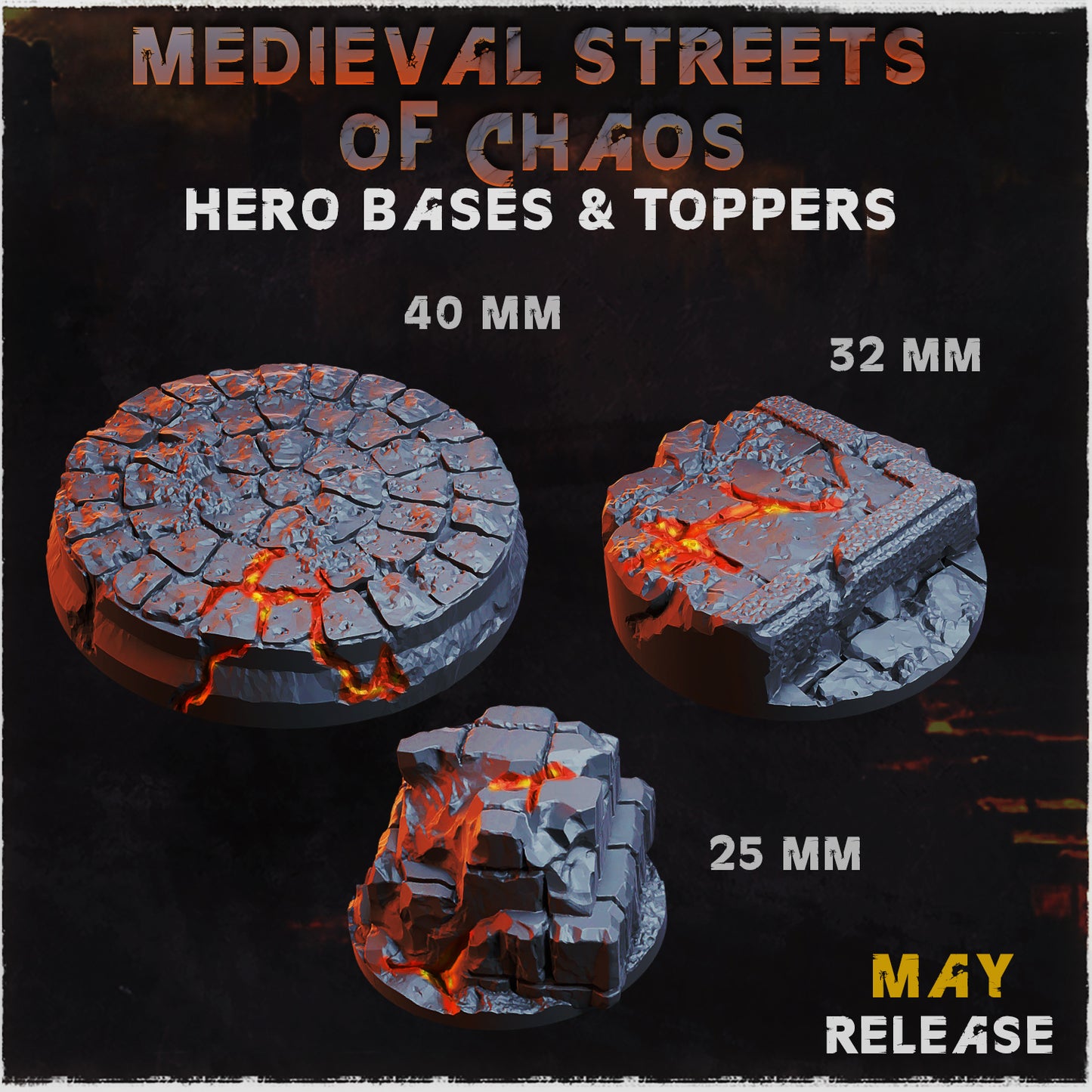 Medieval streets of chaos Bases by Zabavka