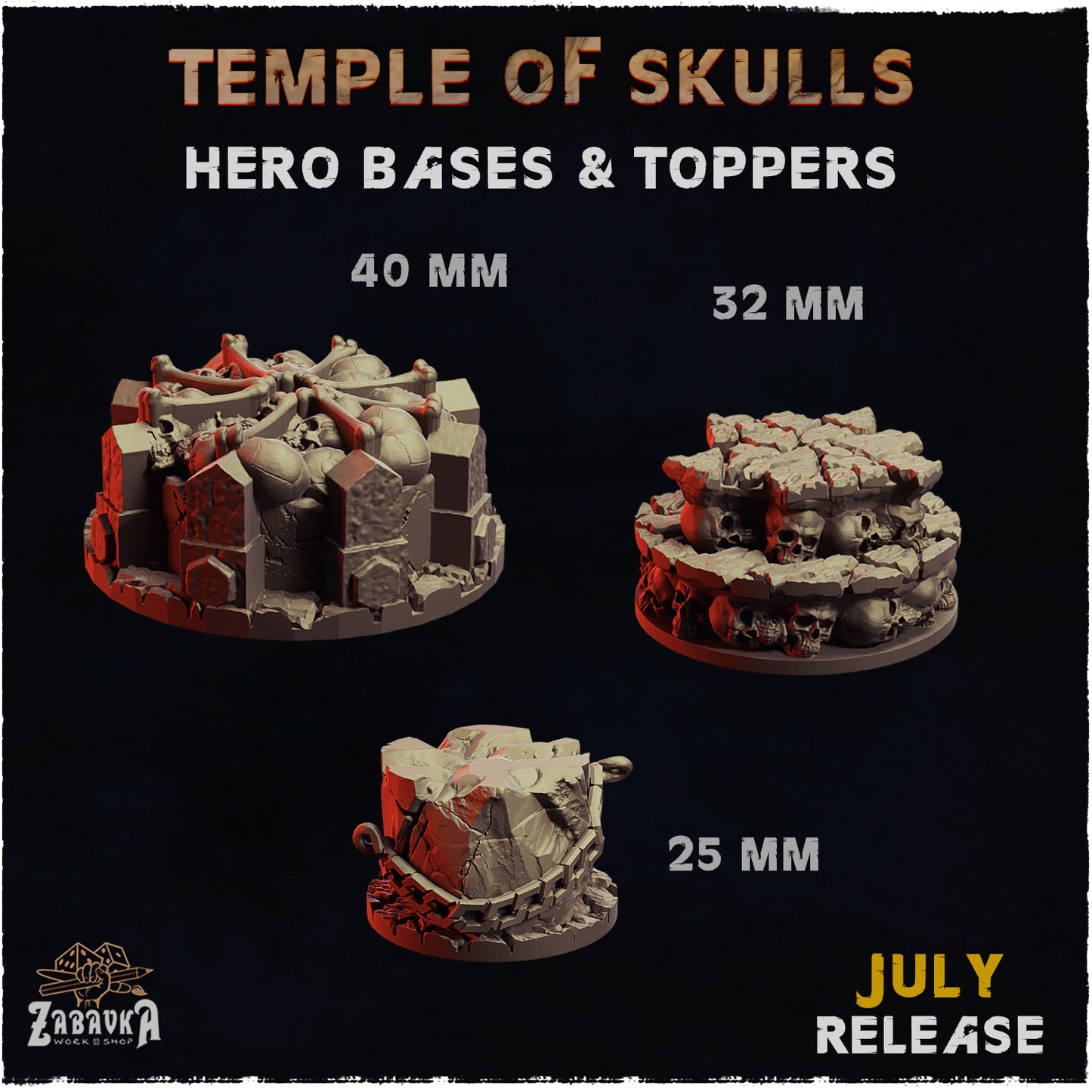 Temple of Skulls Bases by Zabavka