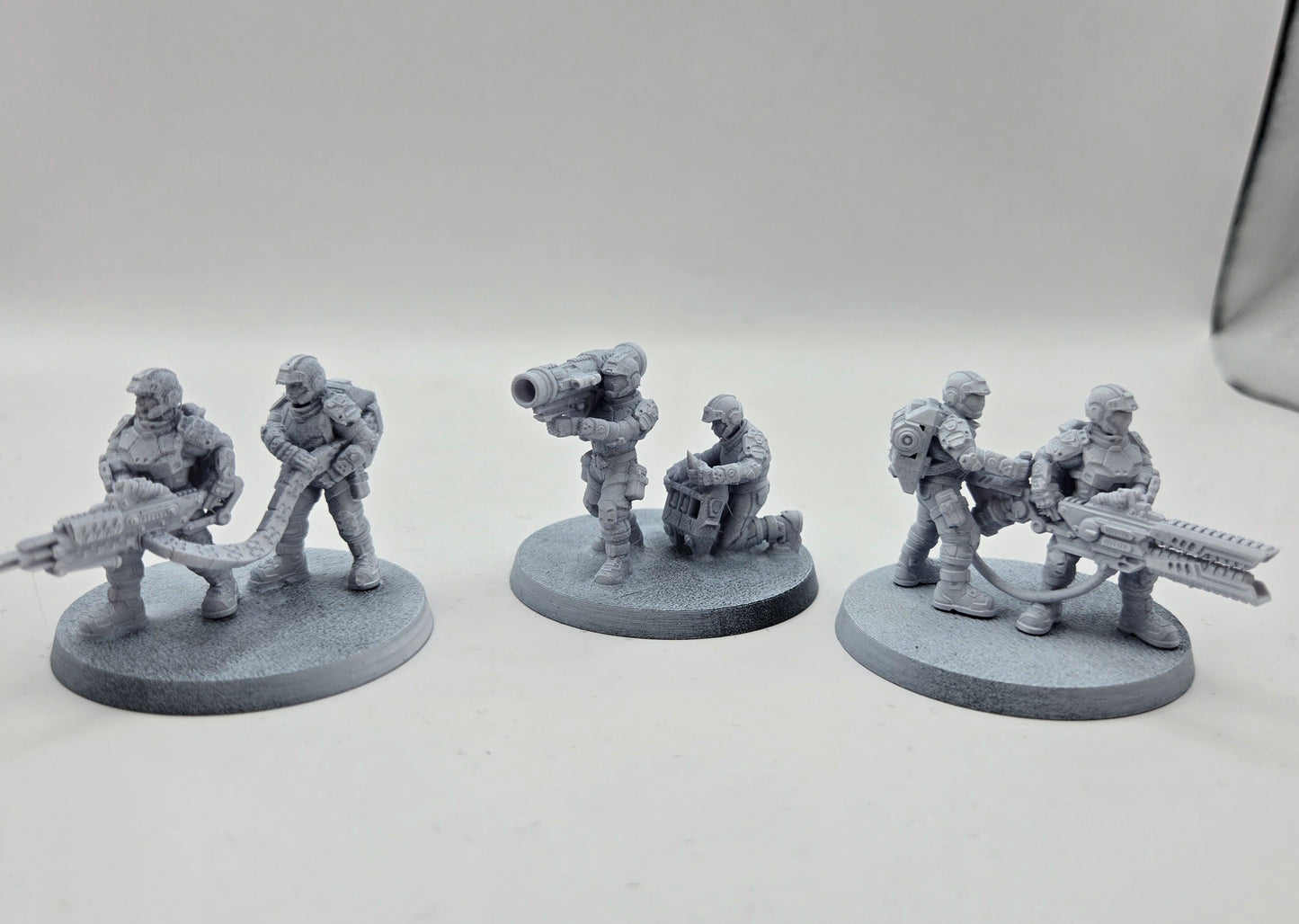 Round Base Infantry units