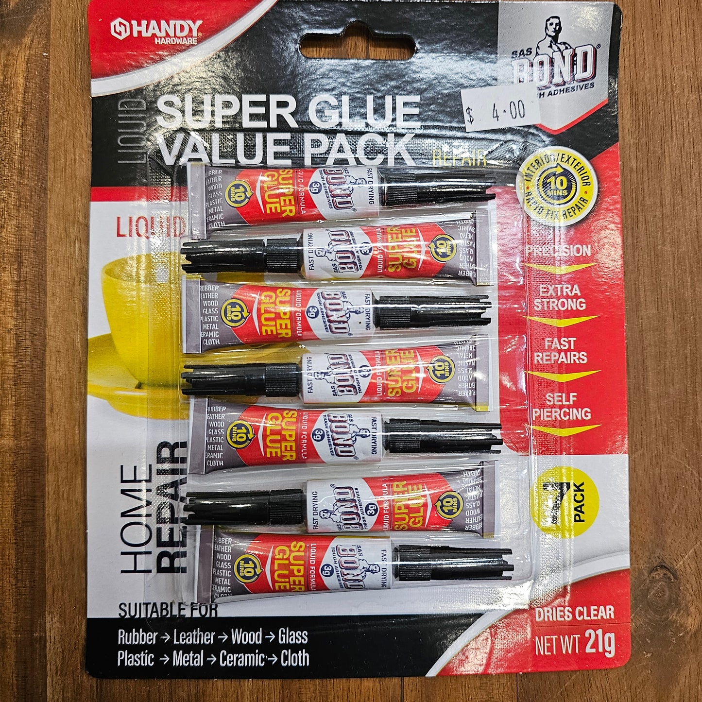 Super Glue Value Pack by SAS Bond