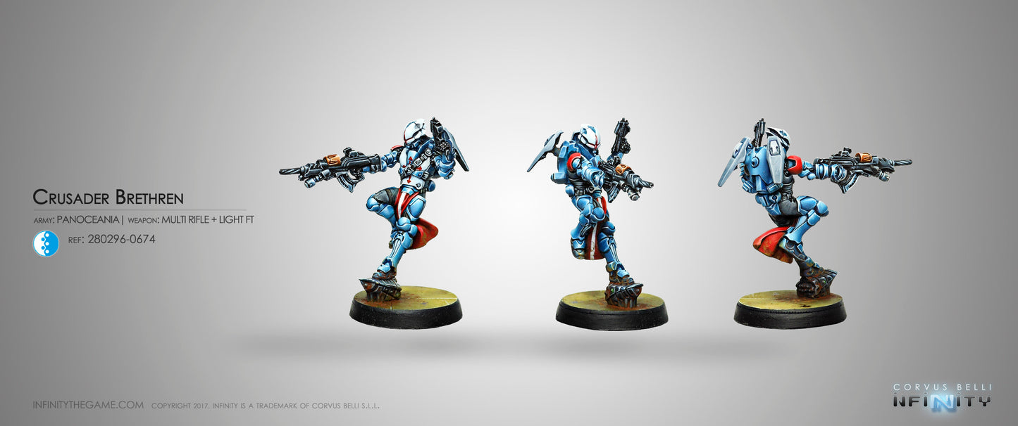 Infinity: PanOceania: Crusader Brethren (MULTI Rifle + Light FT)