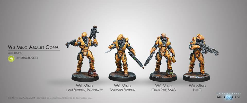 Infinity: Yu Jing: Wú Míng Assault Corps