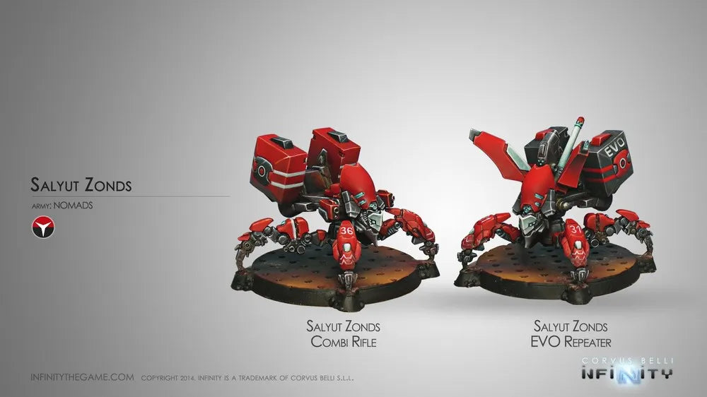 Infinity: Nomads: Salyut Zonds (EVO Repeater, Combi Rifle)