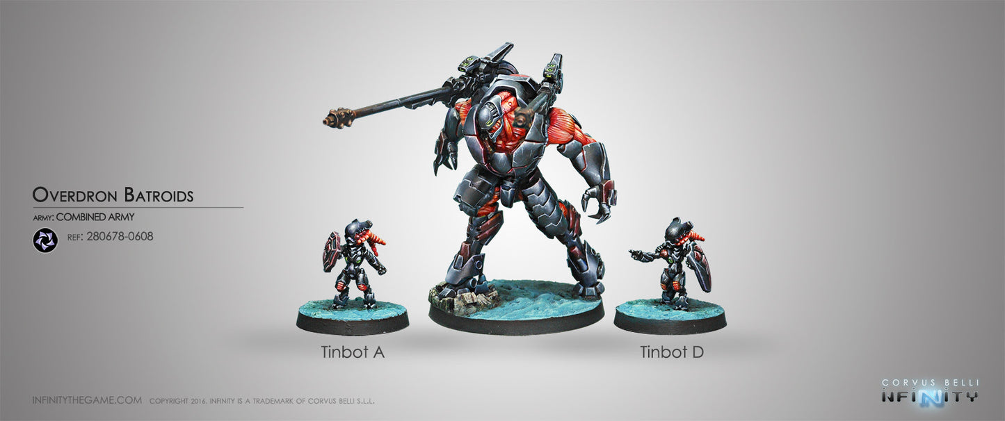Infinity: Combined Army: Overdron Batroids