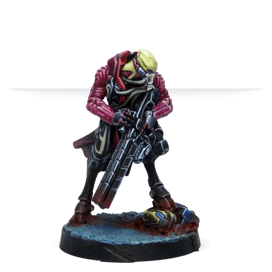 Infinity: Combined Army: Shasvastii Mentors (Shock Marksman Rifle)