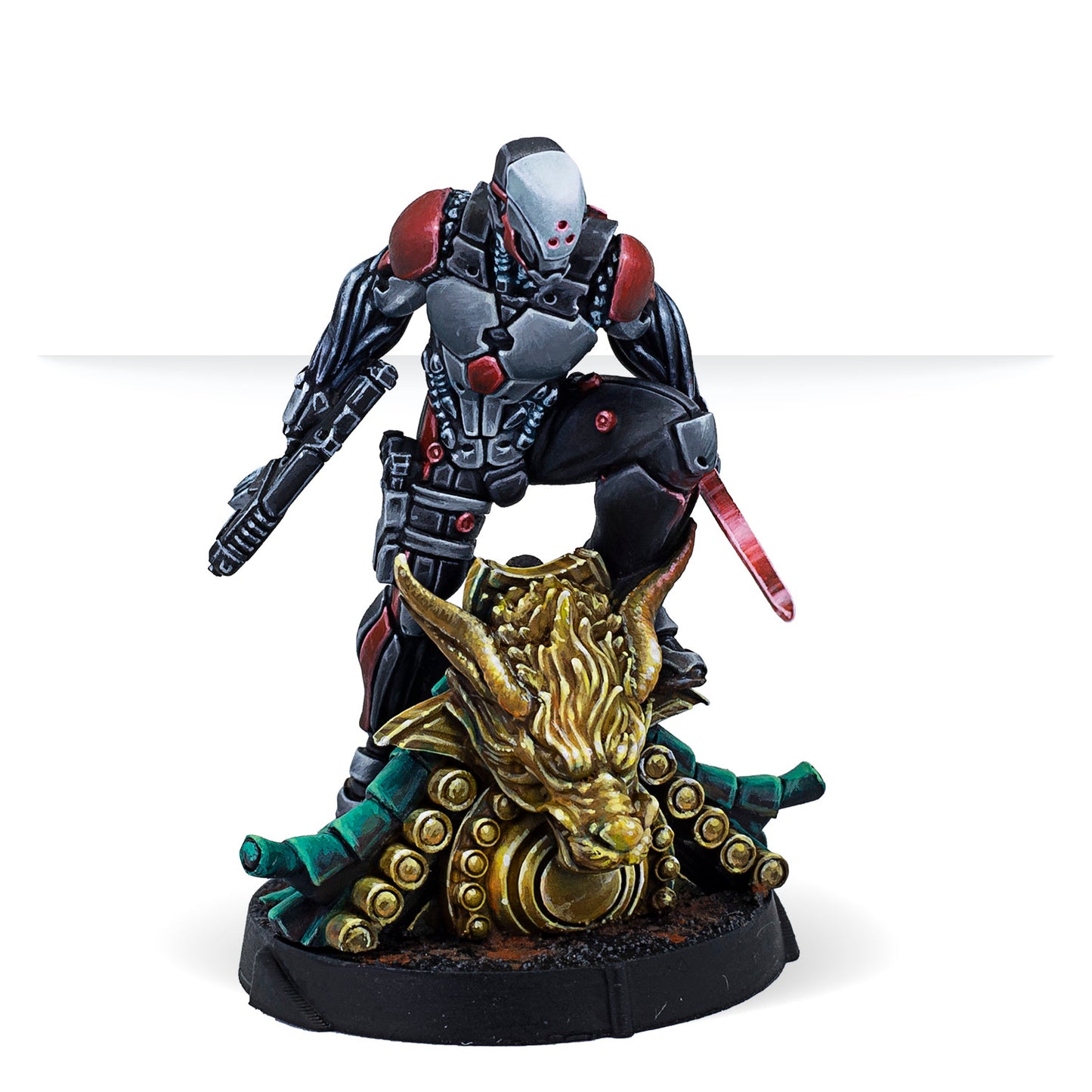 Infinity: NA2: Ninjas (Submachine gun, tactical bow)