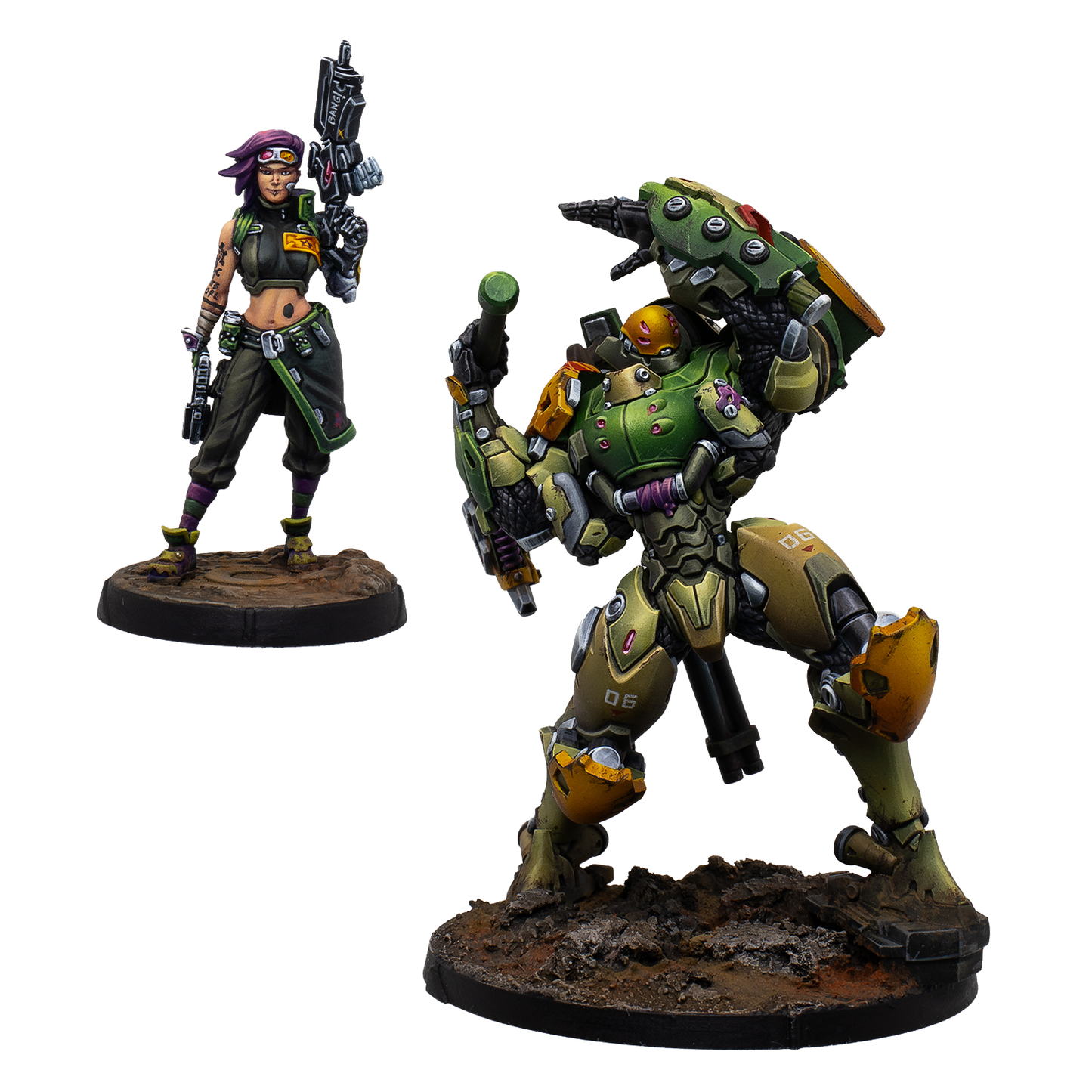 Infinity: NA2: Scarface. Mercenary TAG Team (July Release)