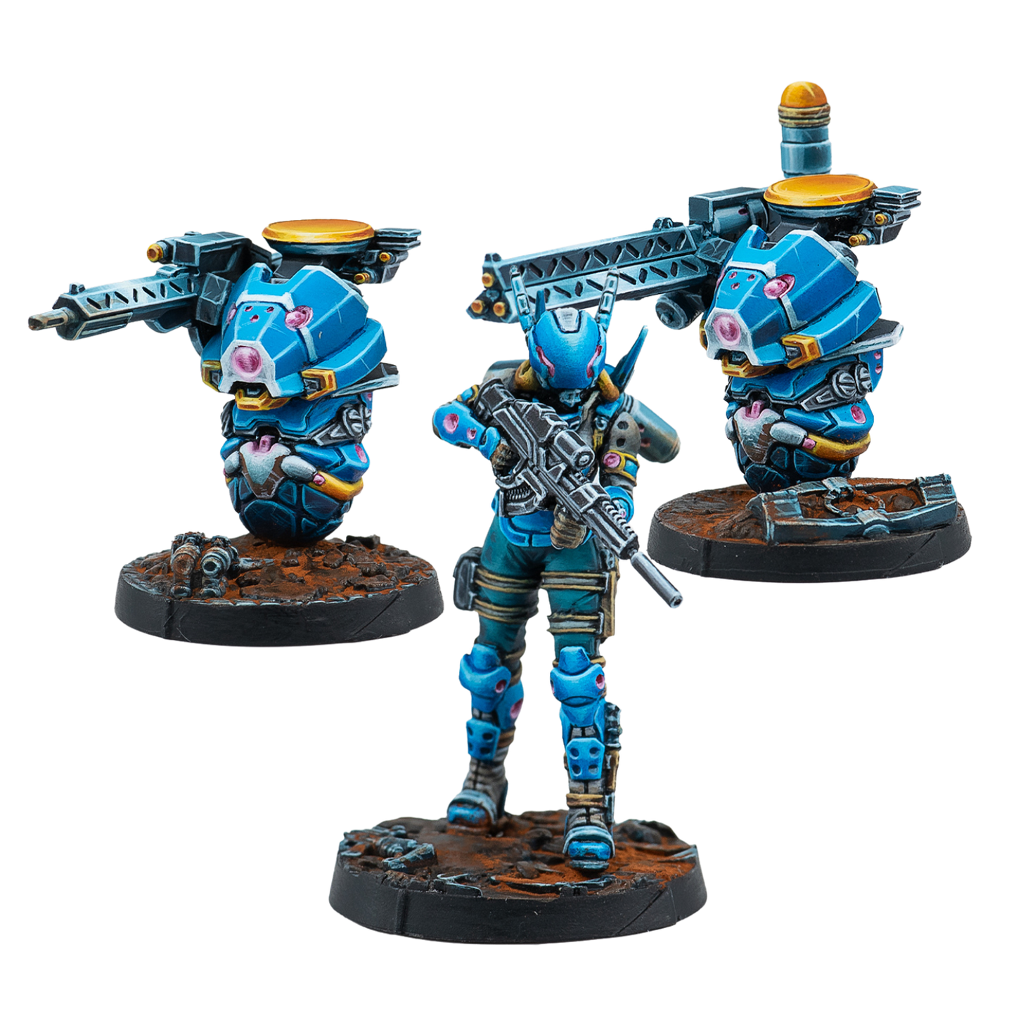 Infinity: PanOceania: Drummers, Mobile Support Section (June Release)