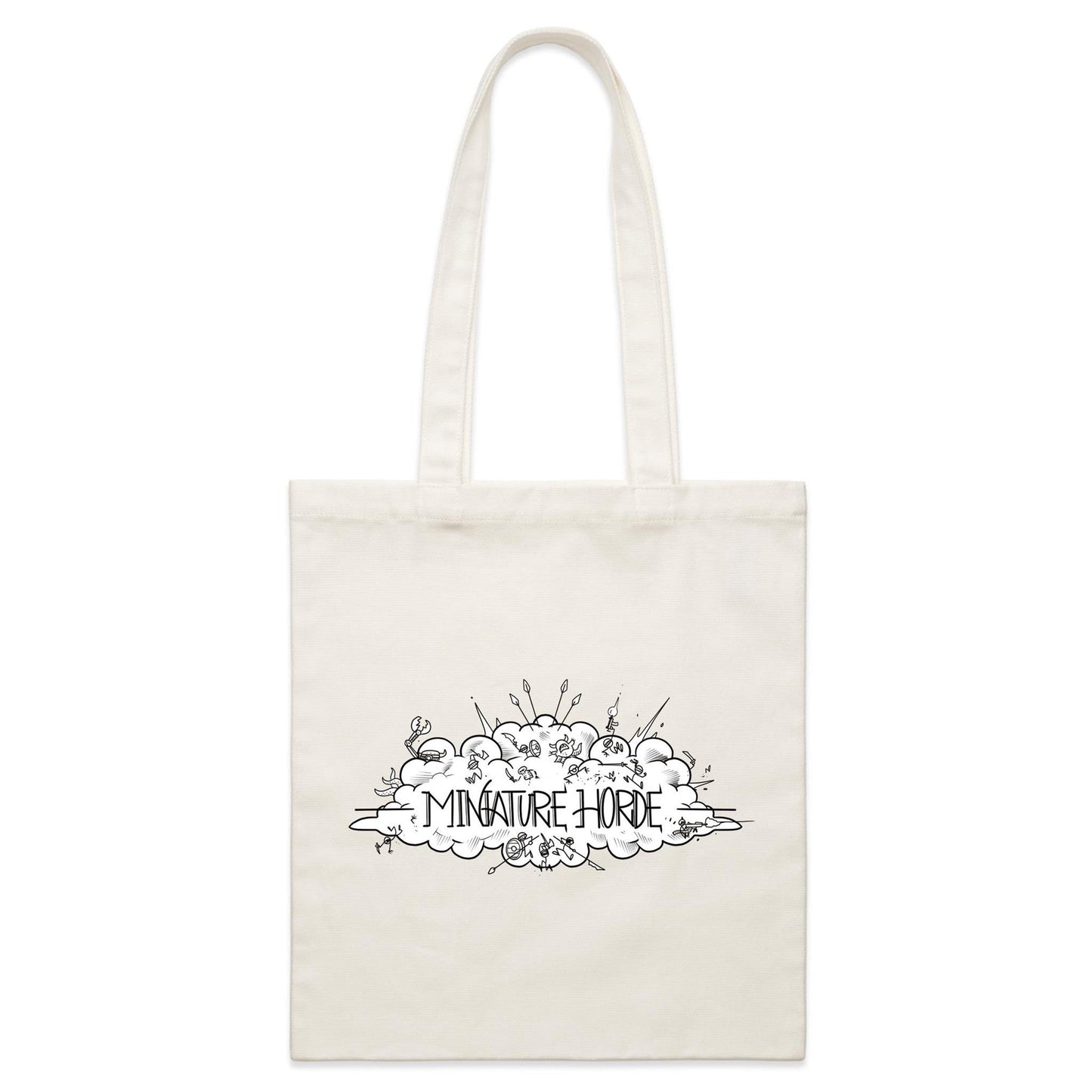 Miniature Horde - Parcel Canvas Tote Bag