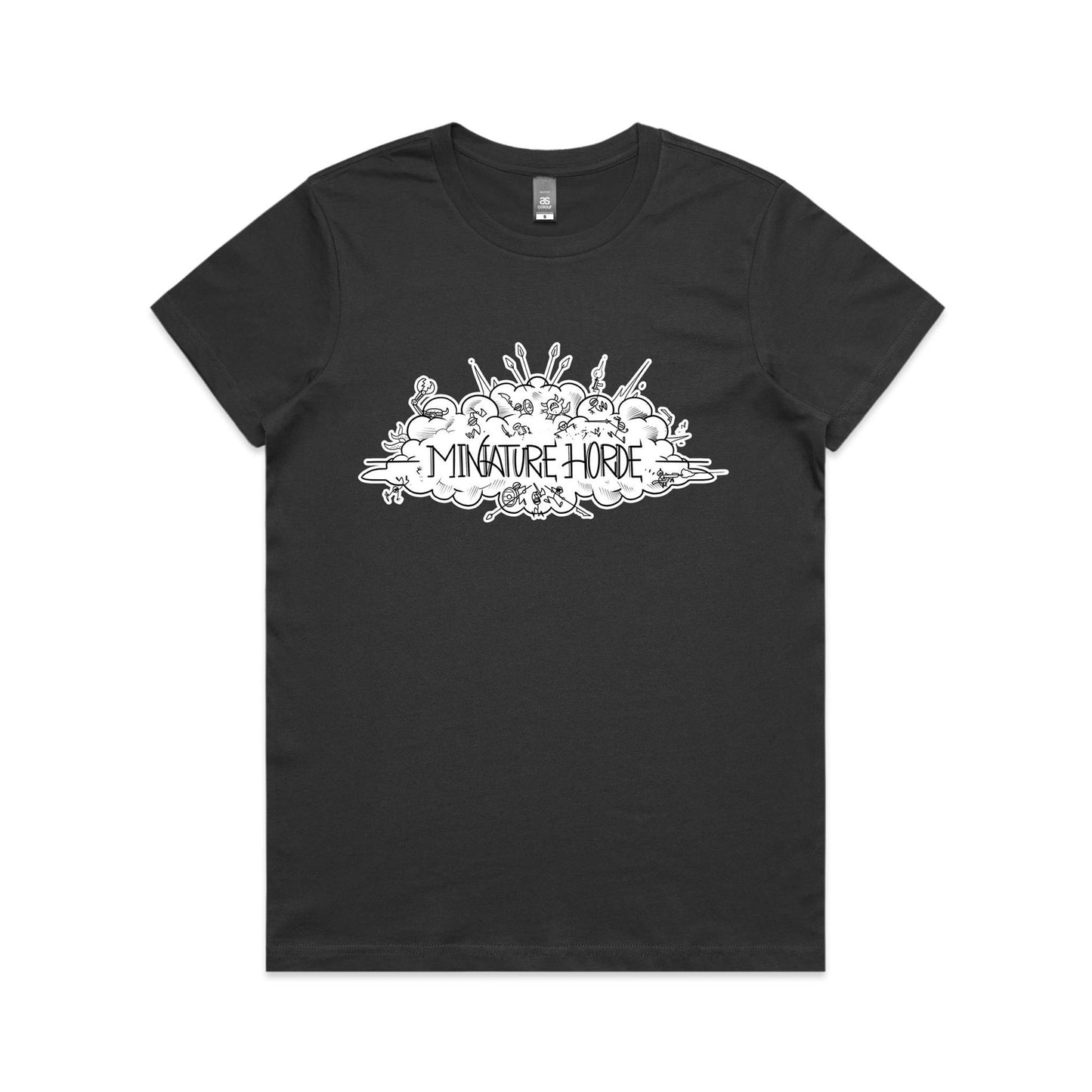 Miniature Horde Logo - Women's Maple Tee
