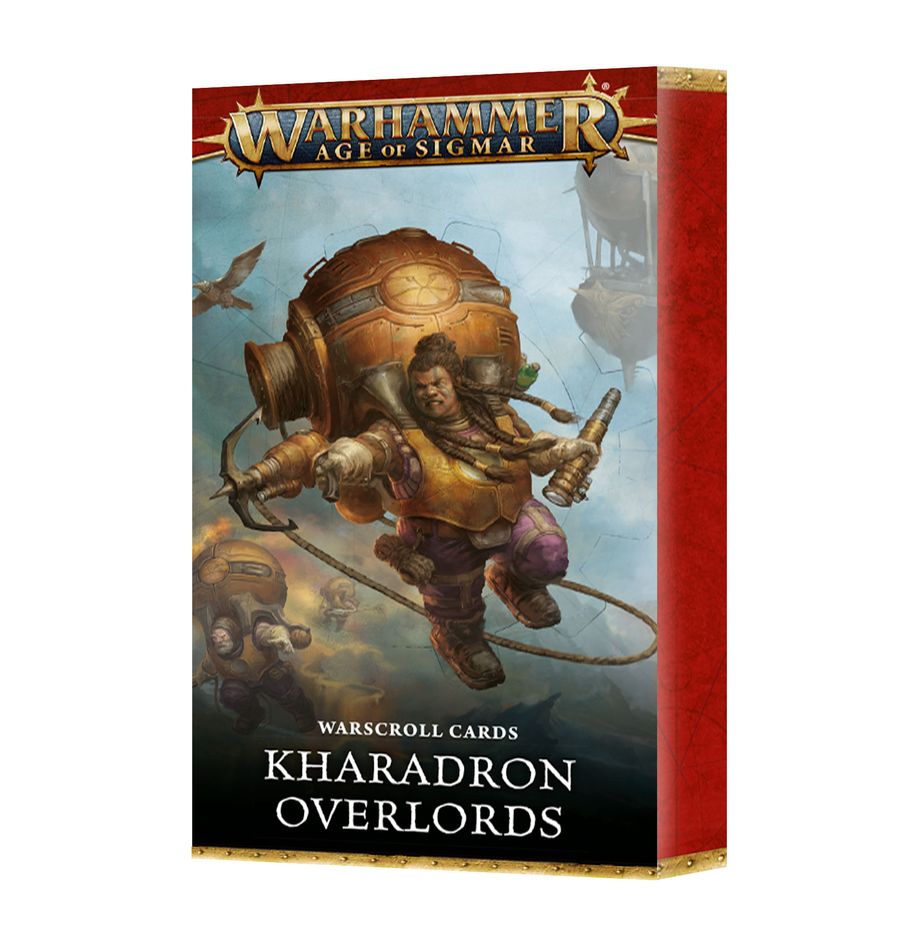 WARSCROLL CARDS: KHARADRON OVERLORDS (ENG)