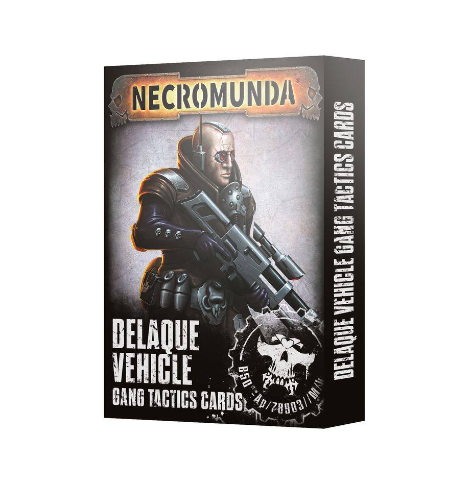 Necromunda Delaque Vehicle Tactics Cards
