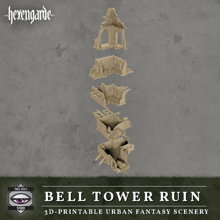 Bell Tower Ruin - Tired World Studio