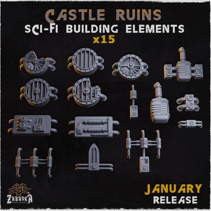 Sci-Fi Building Elements