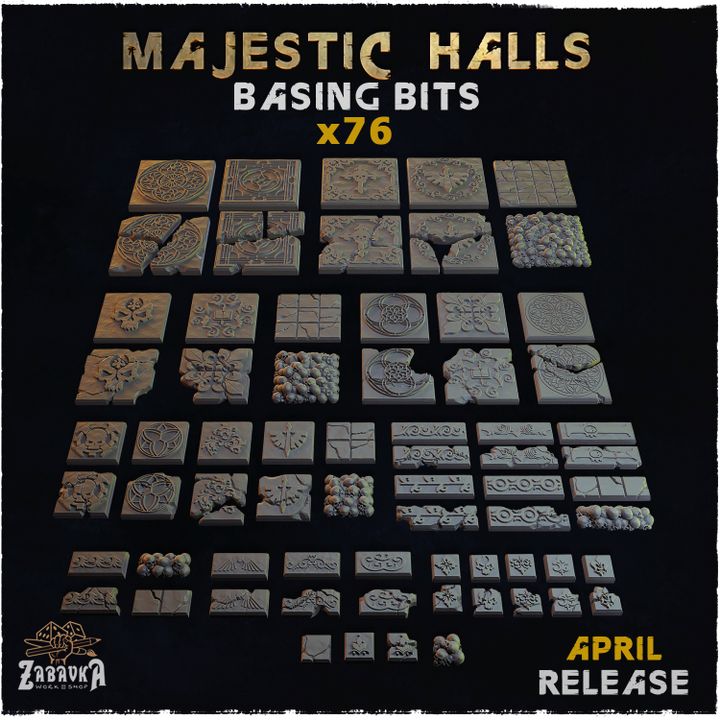 Majestic Halls Basing Bits