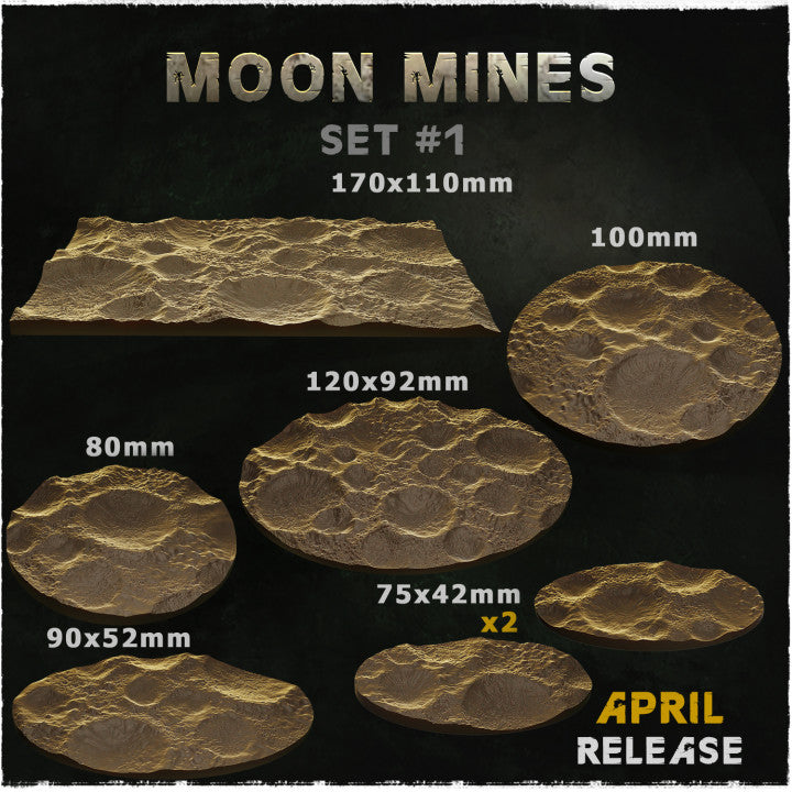 Moon Bases by Zabavka Workshop