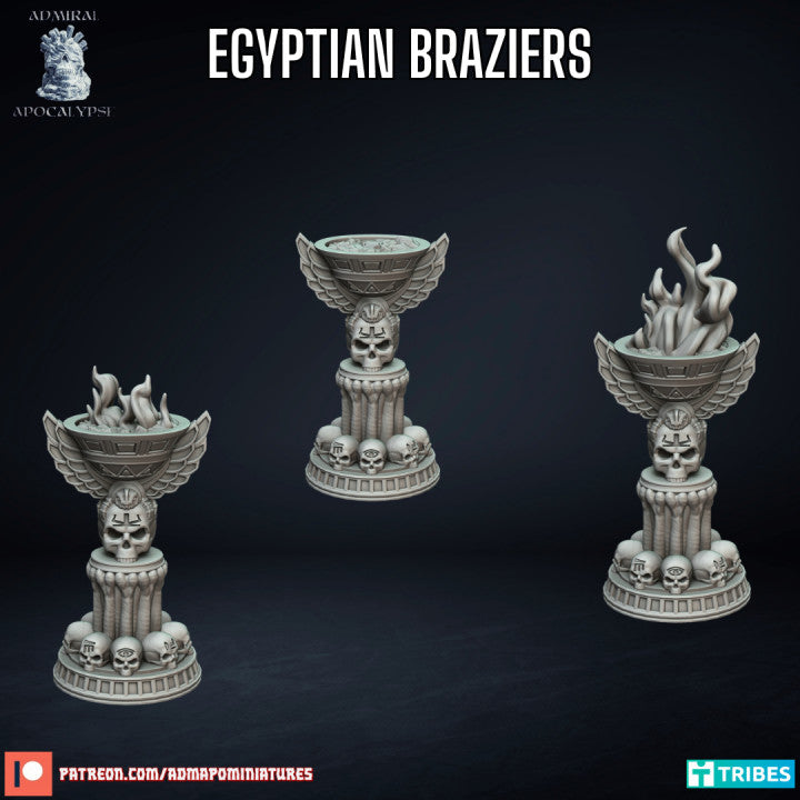 Egyptian Braziers