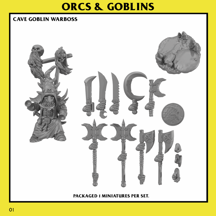ORCS & GOBLINS: Cave Goblin Warboss