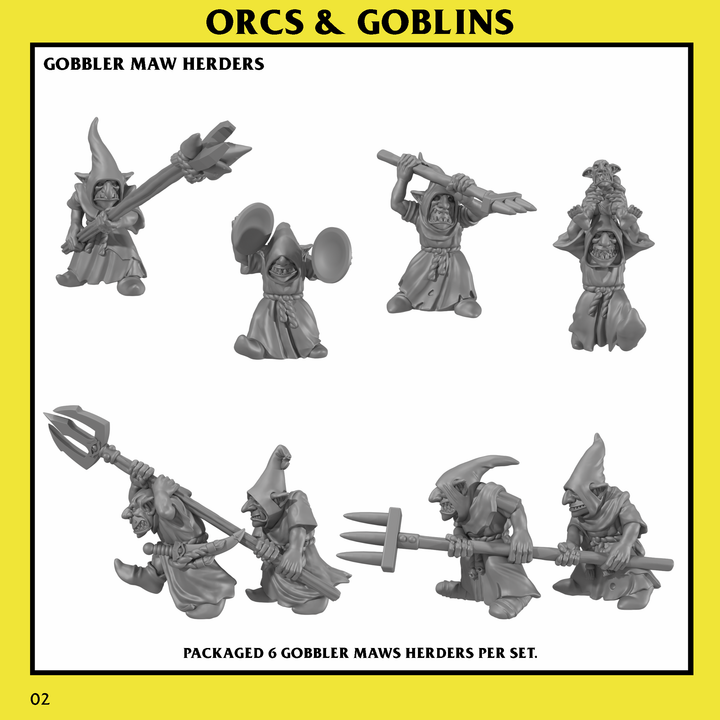 ORCS & GOBLINS: Cave Goblin Gobbler Maw Herd