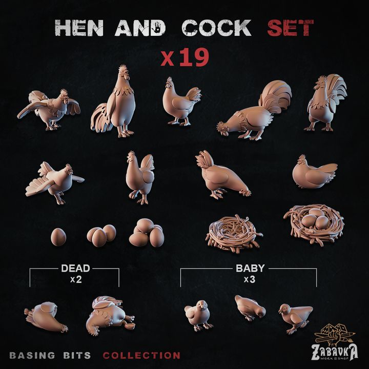 Hens and Cocks