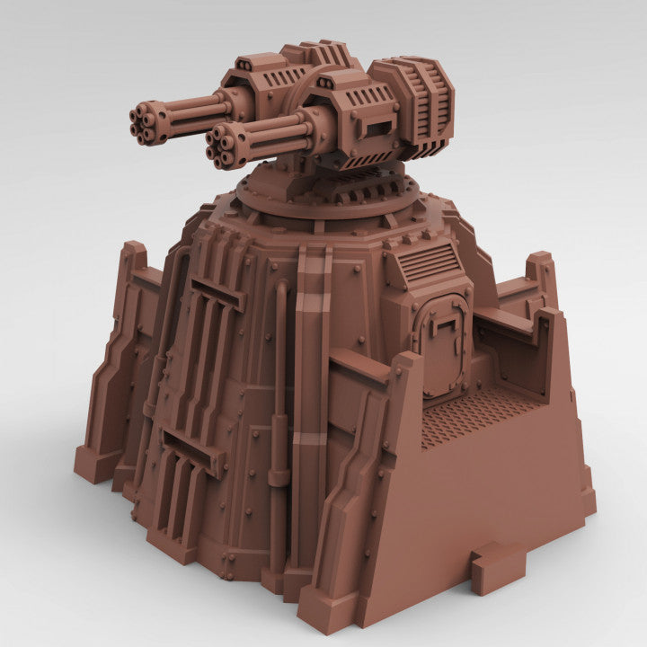 Fortified Wall Turrets - Tesseract Tomb
