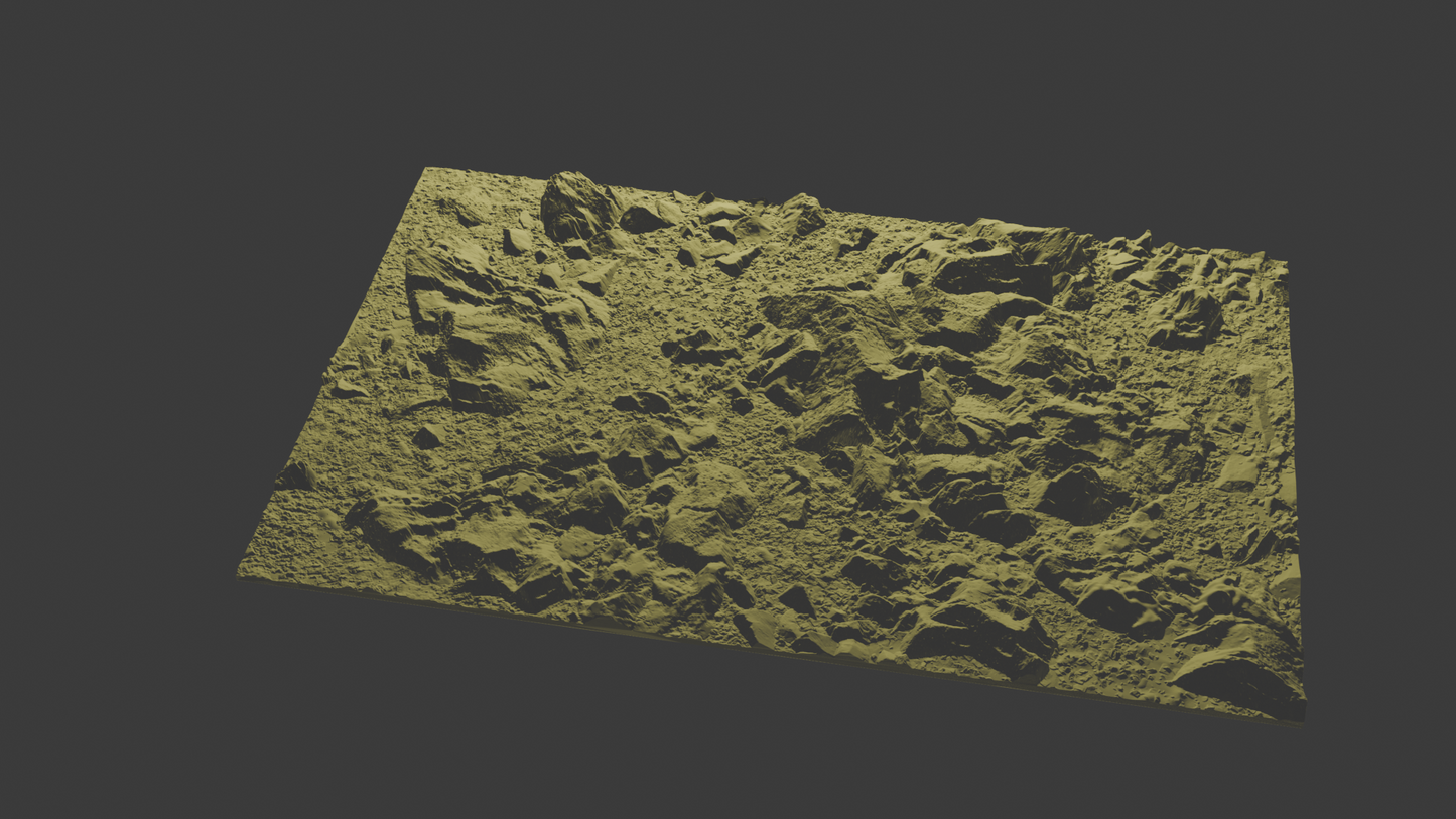 Stoney Desert Square Bases By Txarli Factory