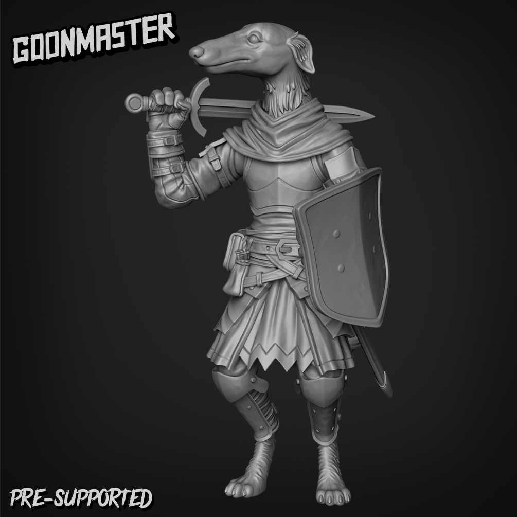 Borzoi Swordsman By Goon Master