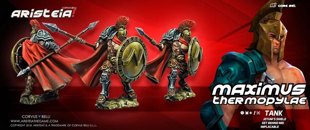 Aristeia: Skin: Maximus ‘Thermopylae’ Skin