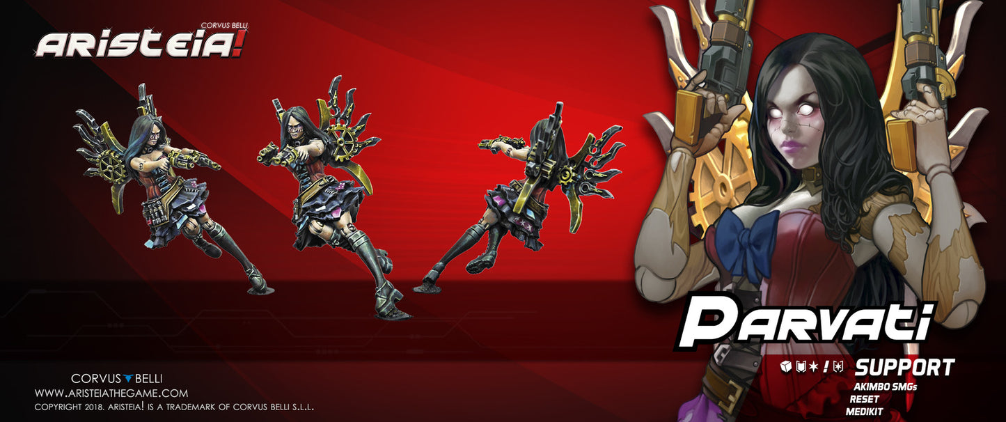 Aristeia: Skin: Parvati `Victorian Automata´Skin