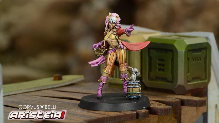 Aristeia: Skin: Gata Flibusteira Skin