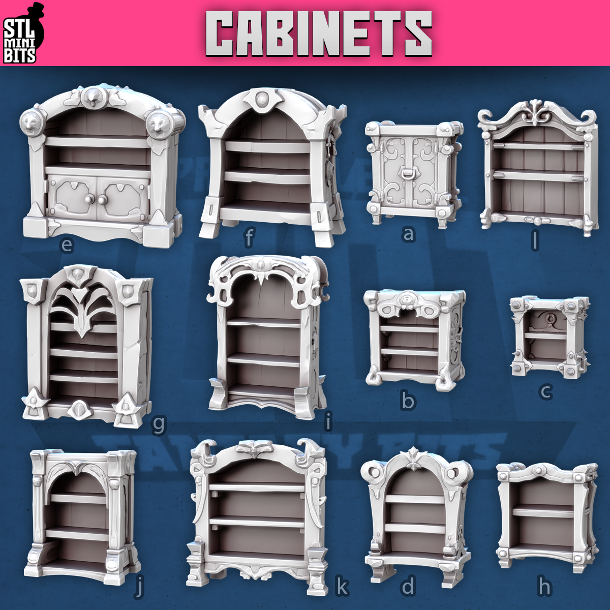Cabinet by STL Miniatures