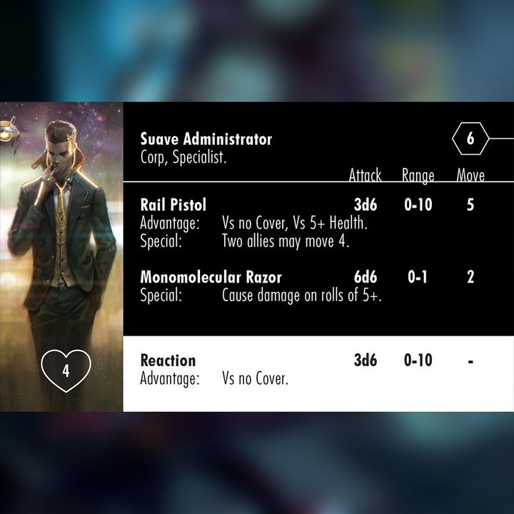Corp Suave Administrator By Fragged Miniatures