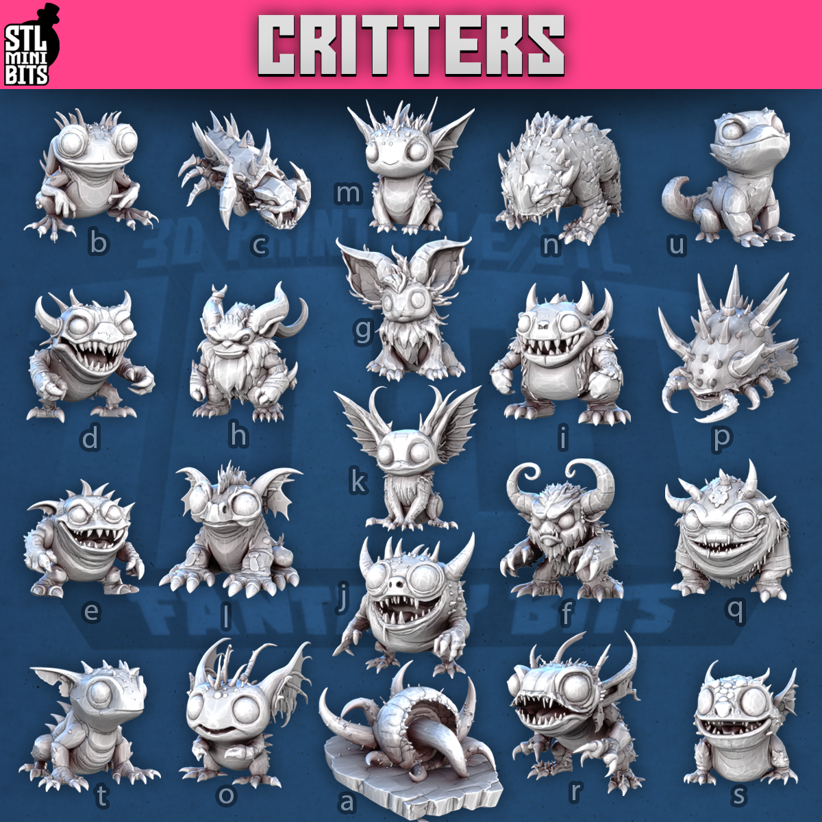 Critters by STL Miniatures