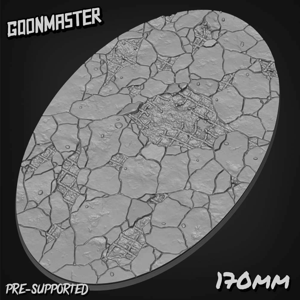 Damaged Reninforced Concrete Bases By GoonMaster