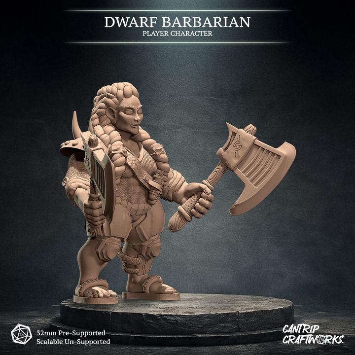 Dwarf Barbarian