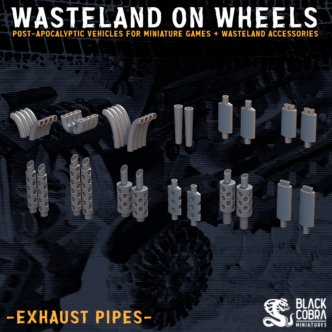 Exhaust Pipes - Wasteland on Wheels