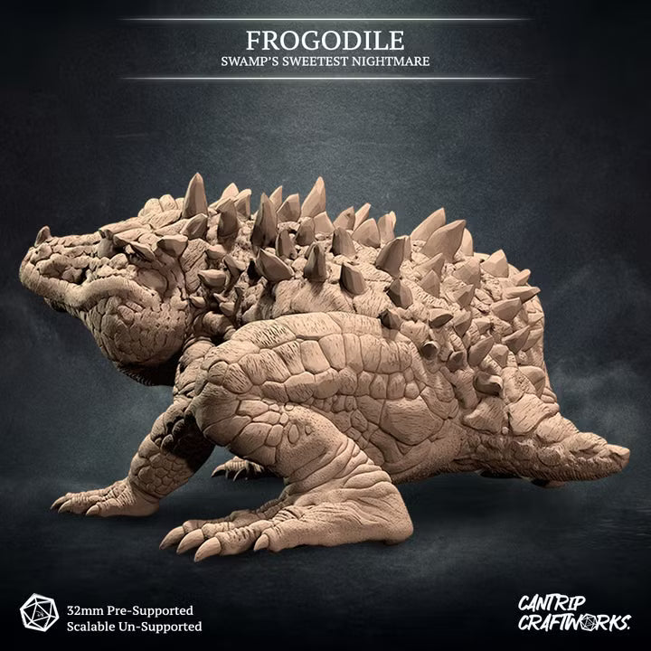 Frogodile - Guarding Variant, Swamp’s Sweetest Nightmare