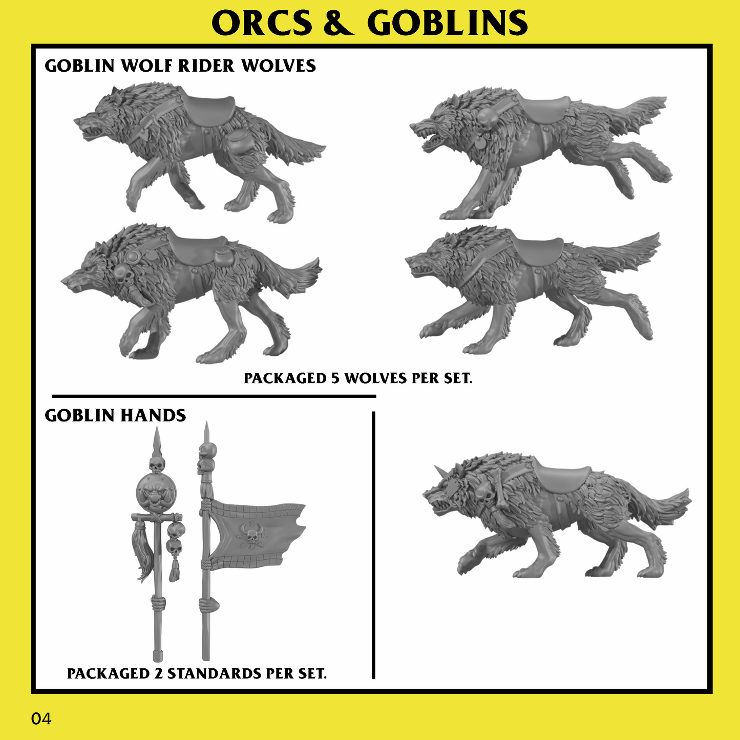 Goblin Wolf Riders By Monstrous Encounters