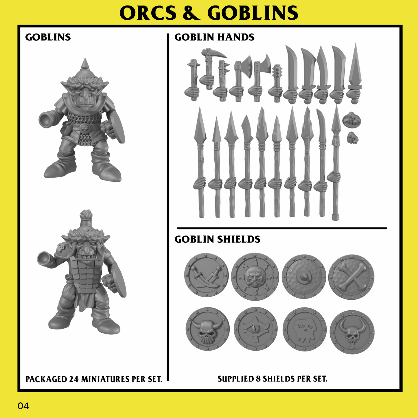 Monstrous Encounters – ORCS & GOBLINS: Goblin Unit