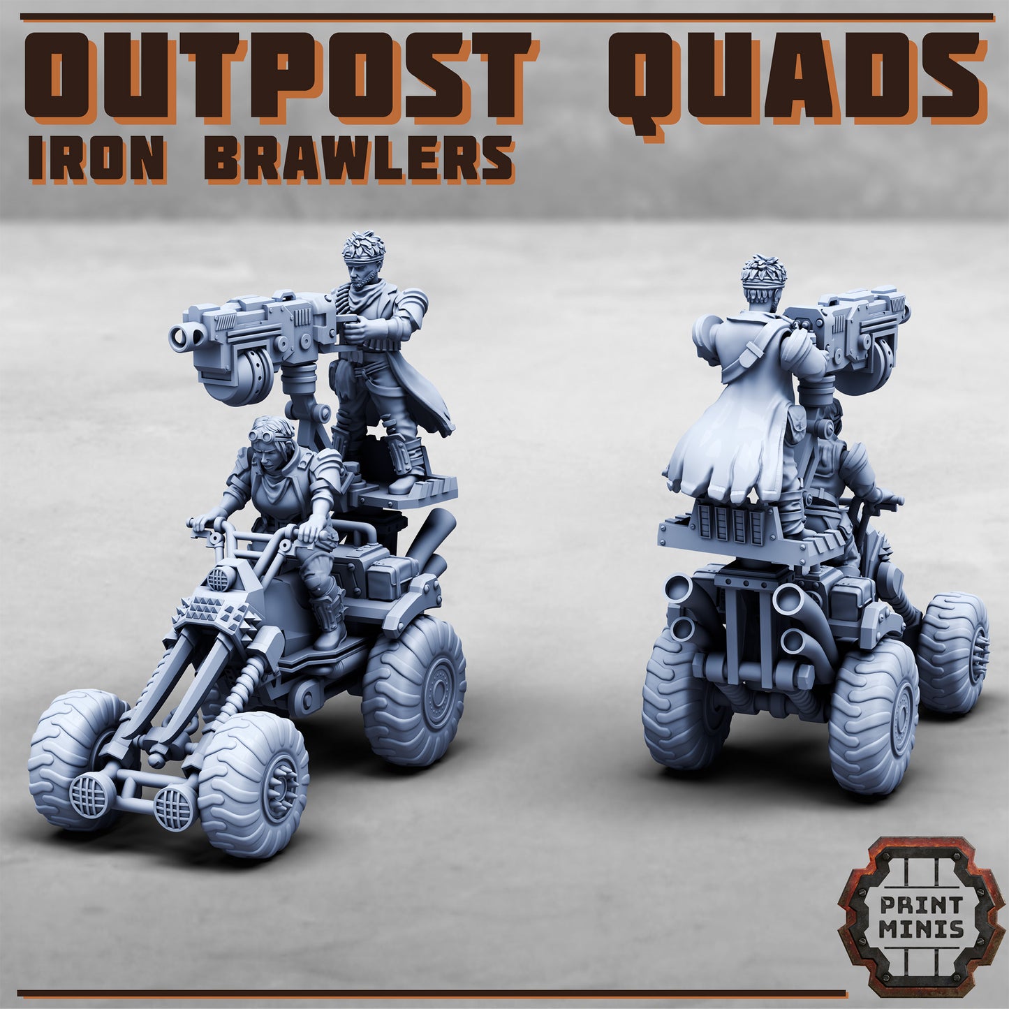 Iron Brawler Quad Bikes