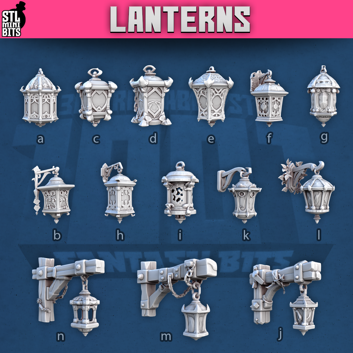 Lanterns by STL Miniatures