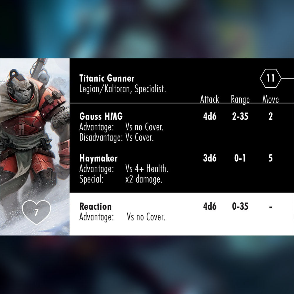 Legion Titanic Gunner By Fragged Miniatures