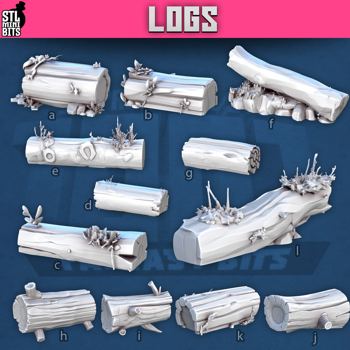 Logs by STL Miniatures