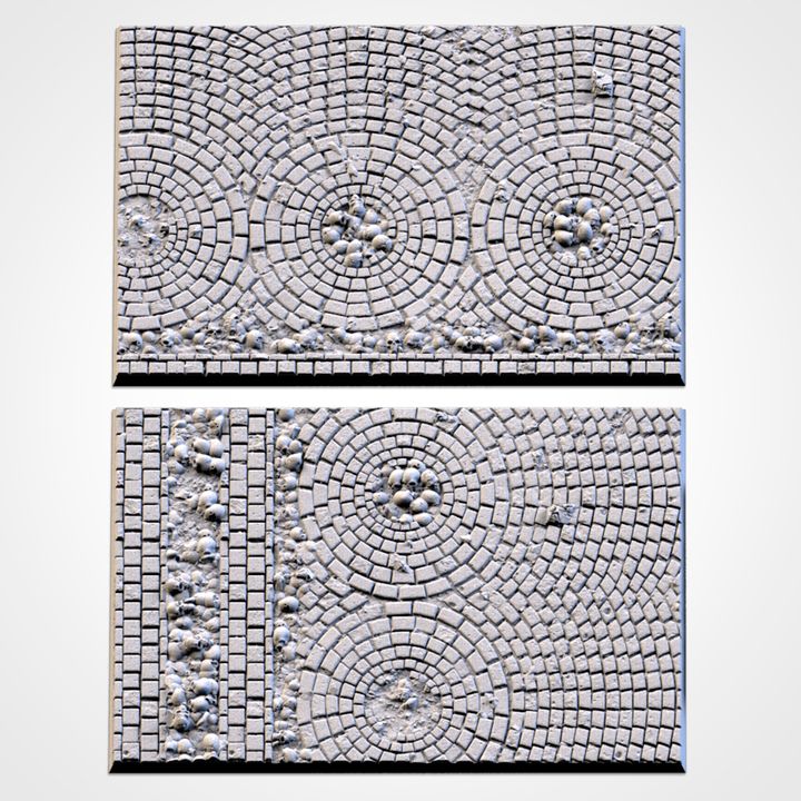 Medieval Road Square Bases By Txarli Factory