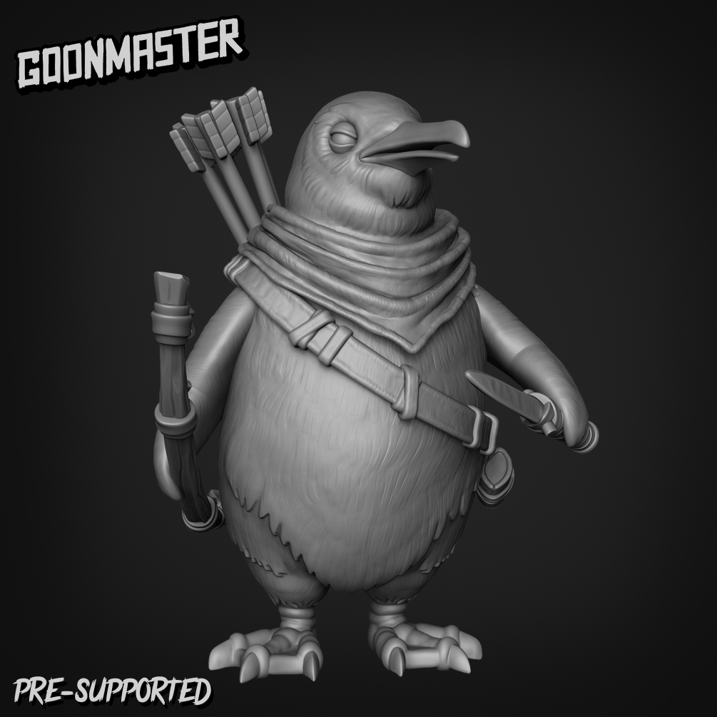 Penguin Archer By Goon Master