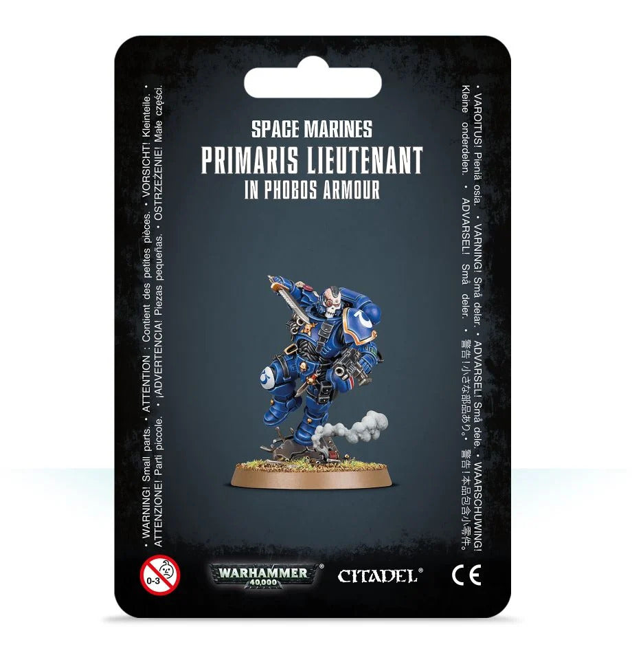 Space Marine: Primaris Lieutenant in Reiver Armour