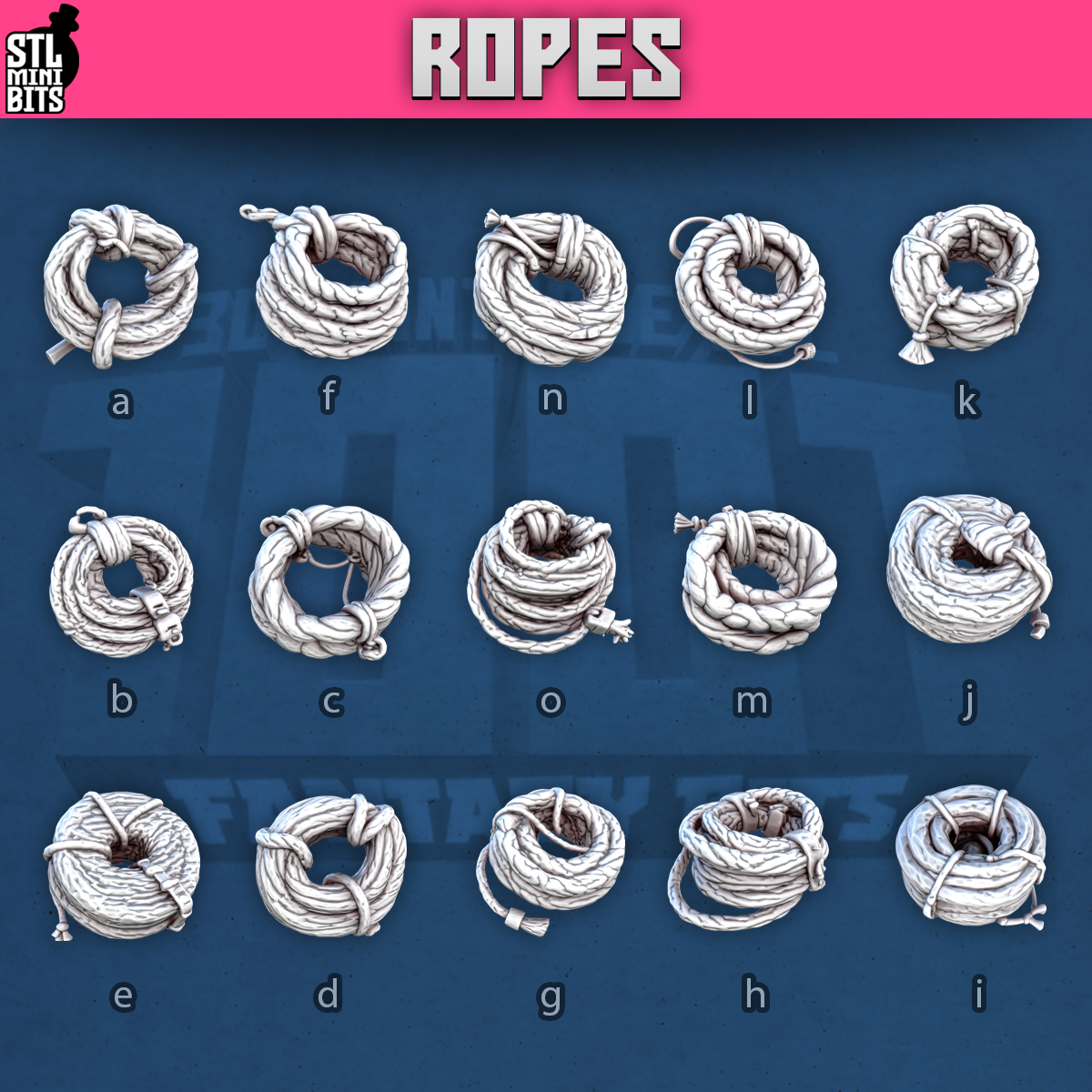 Ropes by STL Miniatures