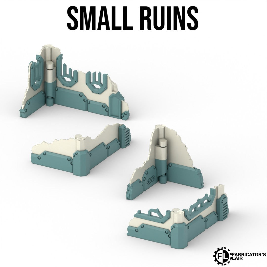 11th Edition Folding Terrain - Space Dwarf Ruins Set