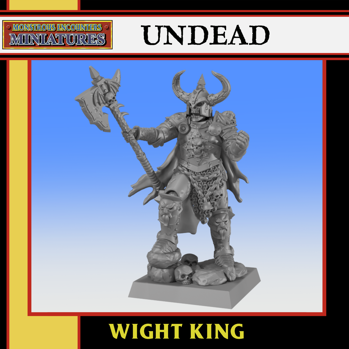 Undead Wight King by Monstrous Encounters