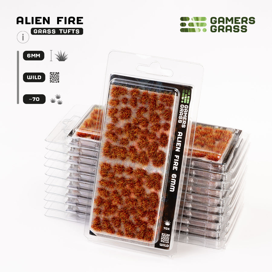 Alien Fire 6mm - Wild Tufts By Gamers Grass